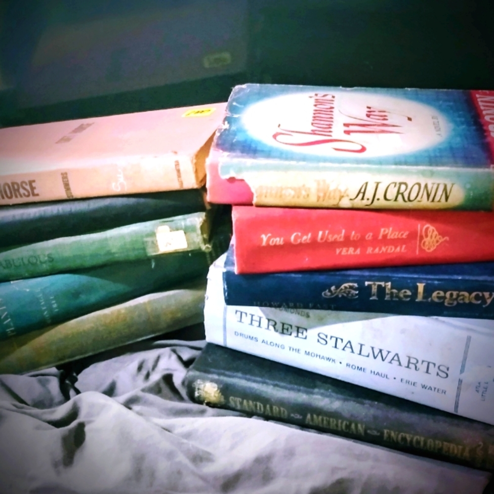 Vintage books, lot of 3